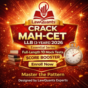MAH-CET LLB 3-Year Essential Mock Test Series