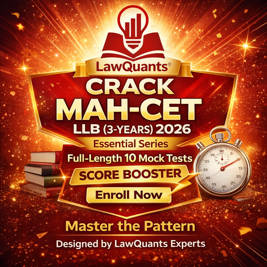 MAH-CET LLB 3 Year Essential Mock Test Series