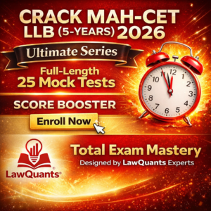 MAH-CET LLB 5-Year Ultimate Mock Test Series